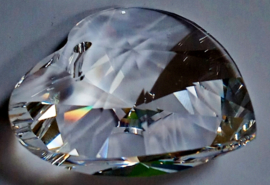 Hart 20 mm / Swarovski kristal