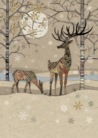 DC031 Deer Landscape - Bug Art kerst
