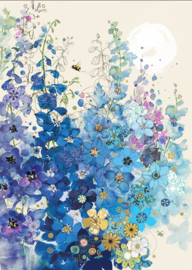 B033 Delphiniums - BugArt