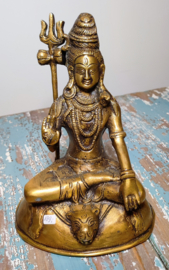 Bronzen Shiva beeld - 22 cm