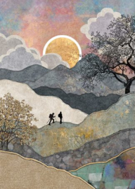 K025 Hikers - Bug Art