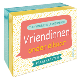 Vriendinnen onder elkaar - Praatkaarten