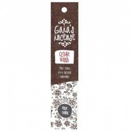 GAIA'S INCENSE FAIR TRADE -  CEDERWOOD