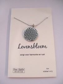 Levensbloem ketting