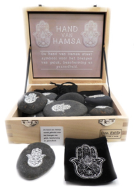 Hand van Hamsa Steen