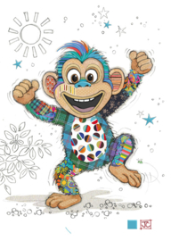 G051 Miguel Monkey - Bug Art