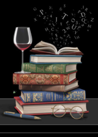 M187 Wine and Books - Bug Art