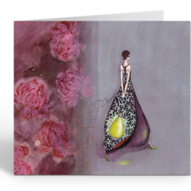 Dubbele wenskaart - Gaelle Boissonnard - QB21763 - LE CRÉPUSCULE