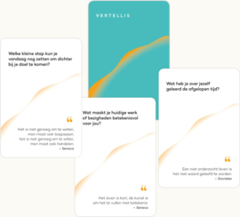 Positiviteit en Stoïsche Wijsheden Deck - 60 kaarten - Vertellis