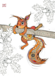 G036 Sammy Squirrel - BugArt