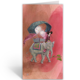 Dubbele wenskaart - Gaëlle Boissonnard - QB25149 - QUELQUE PART AILLEURS