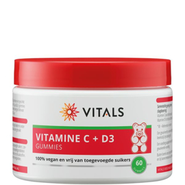 Vitamine C + D3 gummies - 60 stuks