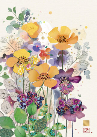 B059 Oranges and Purples - BugArt