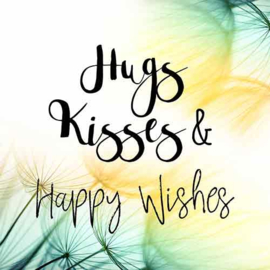 Hugs Kisses & Happy Wishes - Uit het Hart