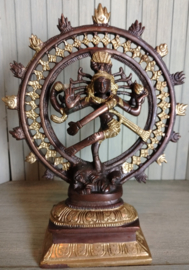 Shiva Nataraj - 2 kleurig - 21 cm
