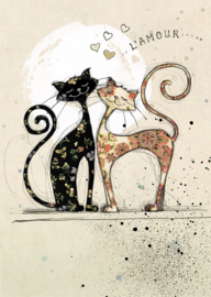 H007 Two Lovecats - BugArt