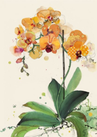 B041 Orange Orchids - BugArt