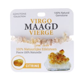 334007 - Citrien Armband - Sterrenbeeld Maagd