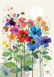 B050 Rainbow Flowers - BugArt