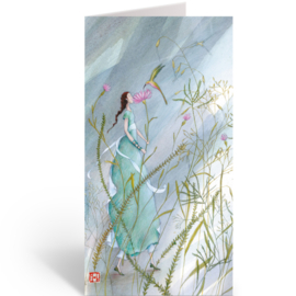 Dubbele wenskaart - Gaelle Boissonnard - QB20024 - LE JOUR DU COLIBRI