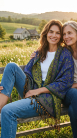 Luxe Sjaal / Omslagdoek / Grand Foulard - Yak Wol (nr. 5)