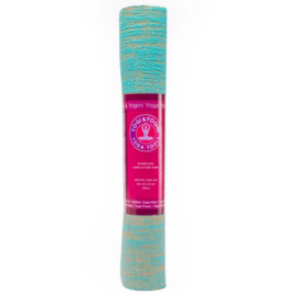 Yoga mat - Yogi & Yogini jute turquoise