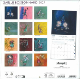 Kalender 2027 / Gaelle Boissonnard / geel