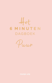 Het 6 minuten dagboek Puur - Roze - Dominik Spenst