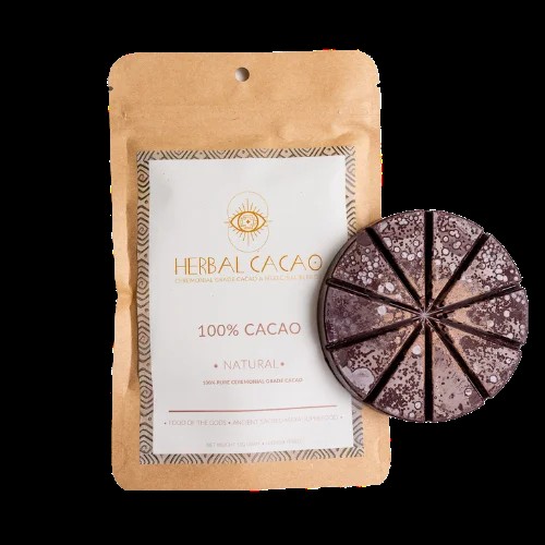 HERBAL CACAO - Ceremoniële Cacao 100 gram - Natural