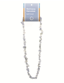 Edelsteen splitketting Chalcedoon