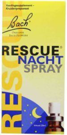 NACHT Bach  Rescue remedie - SPRAY - 20 ml