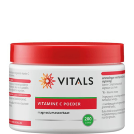 Vitamine C poeder (magnesiumascorbaat) - 200 gram
