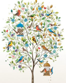 P002 Tree of Birds - BugArt