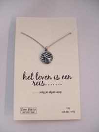 Wereldbol ketting