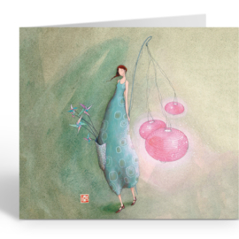 Dubbele wenskaart - Gaelle Boissonnard - QB18753 - L'ÉNERGIE DOUCE