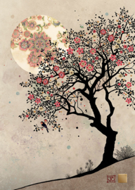 D200 Red Flower Tree - Bug Art