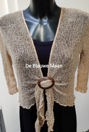 Ikat vestje - nr 010 - fawn