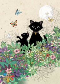 H035 Garden Kitties - Bug Art