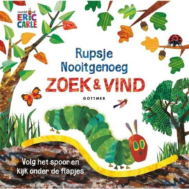 Rupsje Nooitgenoeg Zoek en Vind (flapjesboek) - Eric Carle