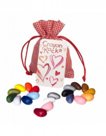 Crayon Rocks - Heart Bag 20 colors