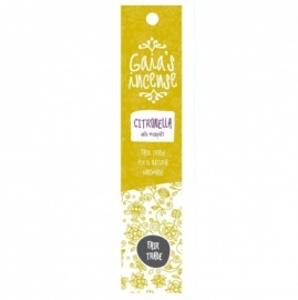 GAIA'S INCENSE FAIR TRADE -  CITRONELLA