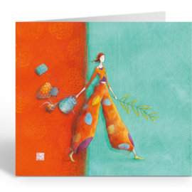 Dubbele wenskaart - Gaelle Boissonnard - 20019