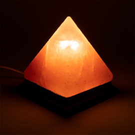 Zoutsteen Lamp Piramide