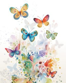 P009 Colourful Butterflies - BugArt