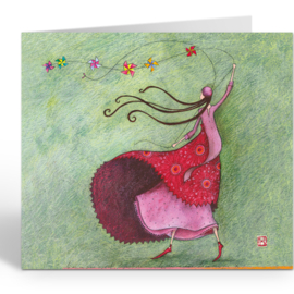 Dubbele wenskaart - Gaelle Boissonnard - QB21765 - LES MOULINS