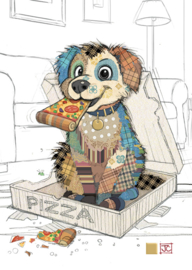 G049 Pedro Pup - Bug Art
