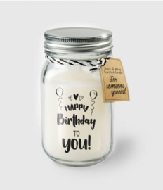 Scented Candles 26 - Happy birthday