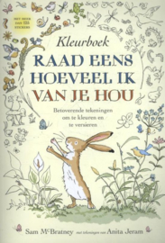 Raad eens hoeveel ik van je hou - kleurboek