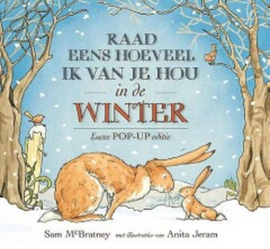 Raad eens hoeveel ik van je hou in de WINTER (luxe pop-up editie) - Sam Mc Bratney