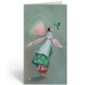 Dubbele wenskaart - Gaëlle Boissonnard - QB25148 - L'ENVOL